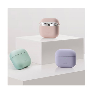 قاب ایرپاد 3 یونیک مدل Lino Uniq Lino Silicon Mint Green AirPods 3 Case